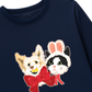 Áo Thun Dài Tay Animal Mood Bestie Puppy And Meow