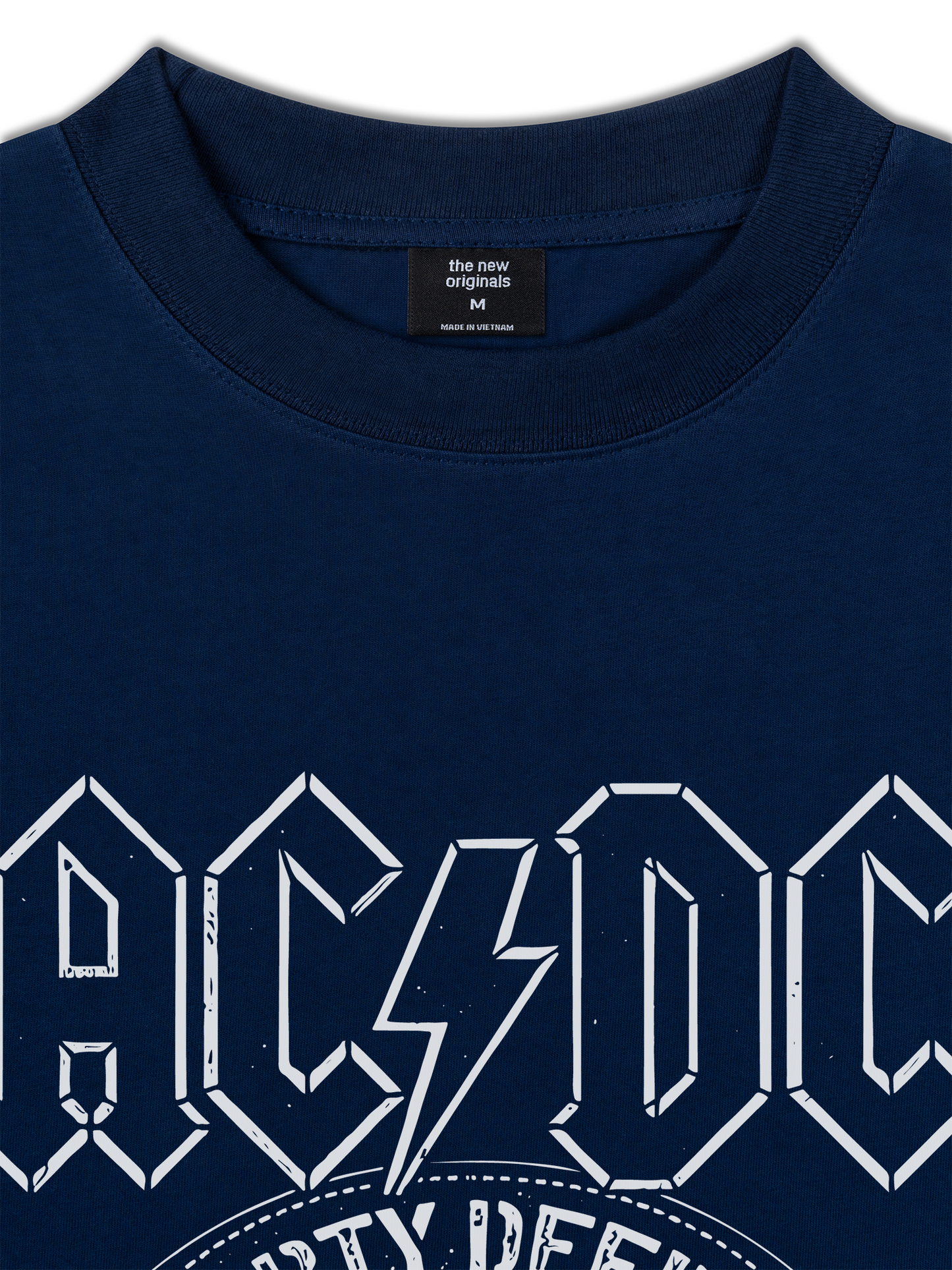 Áo Thun Relaxed Fit Music Rock AC DC Dirty Deeds Done Dirt Cheap