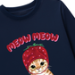 Áo Thun Dài Tay Meow Meow Strawberry
