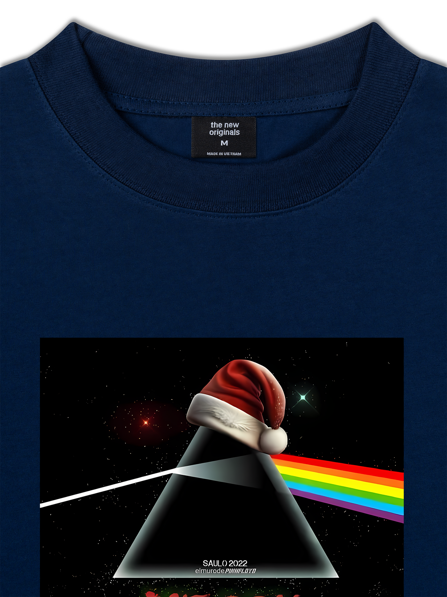 Áo Thun Relaxed Fit Pink Floyd Merry Christmas
