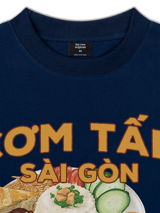 Áo Thun Relaxed Fit Foody Cơm Tấm Sài Gòn