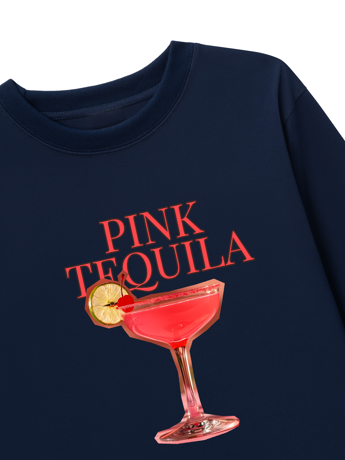 Áo Thun Dài Tay Fresh Pink Tequila
