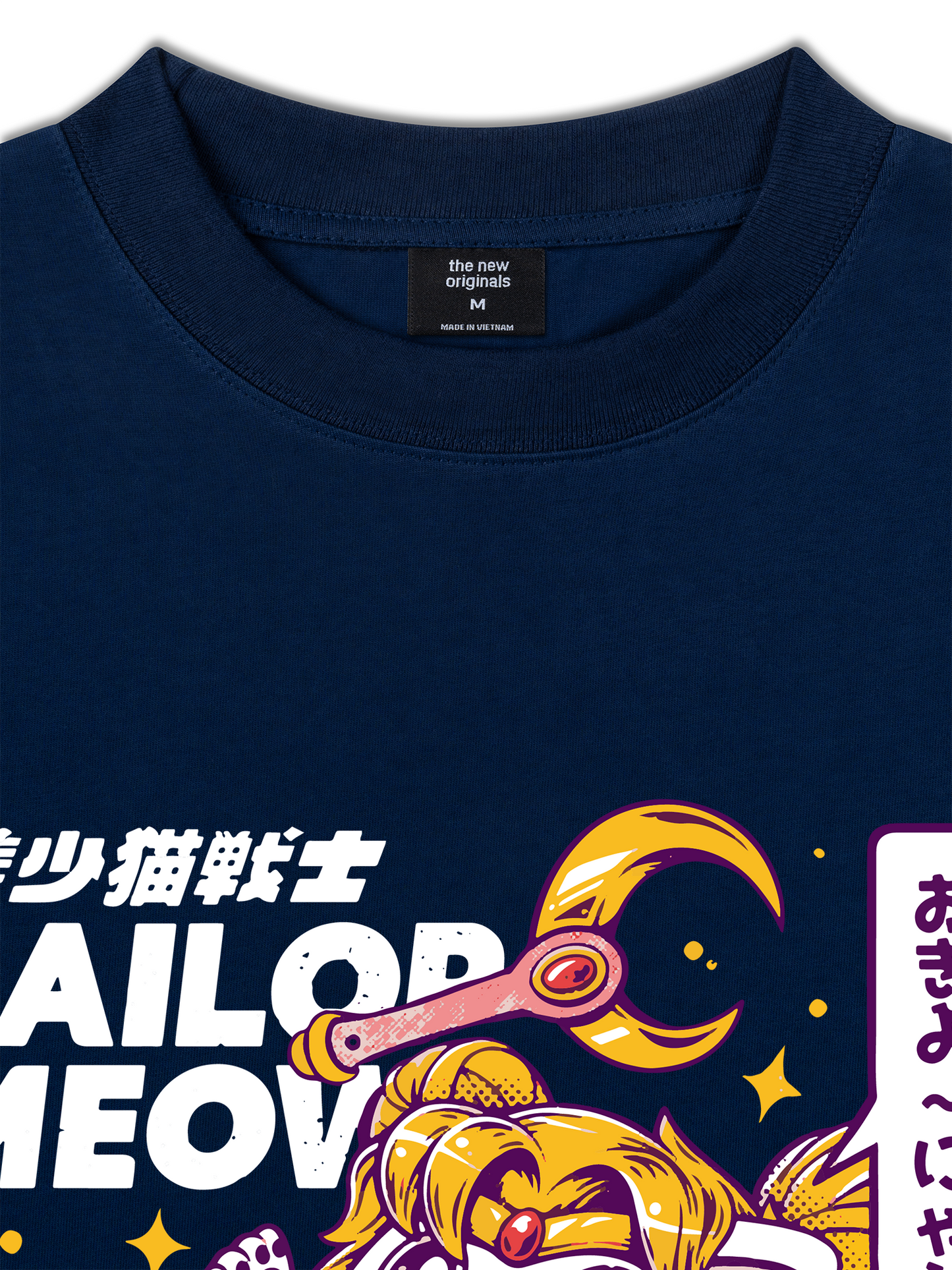 Áo Thun Relaxed Fit Sailor Meow