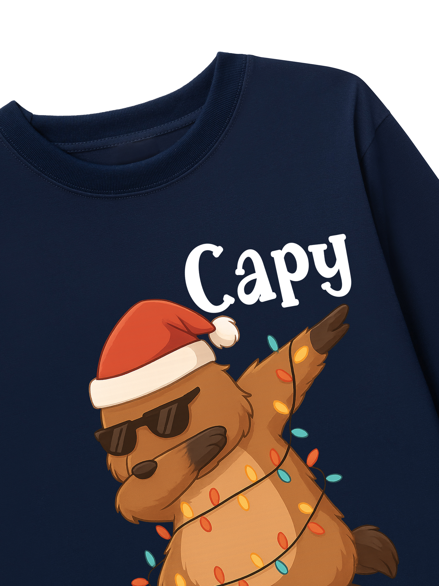 Áo Thun Dài Tay Capy Christmas Dab