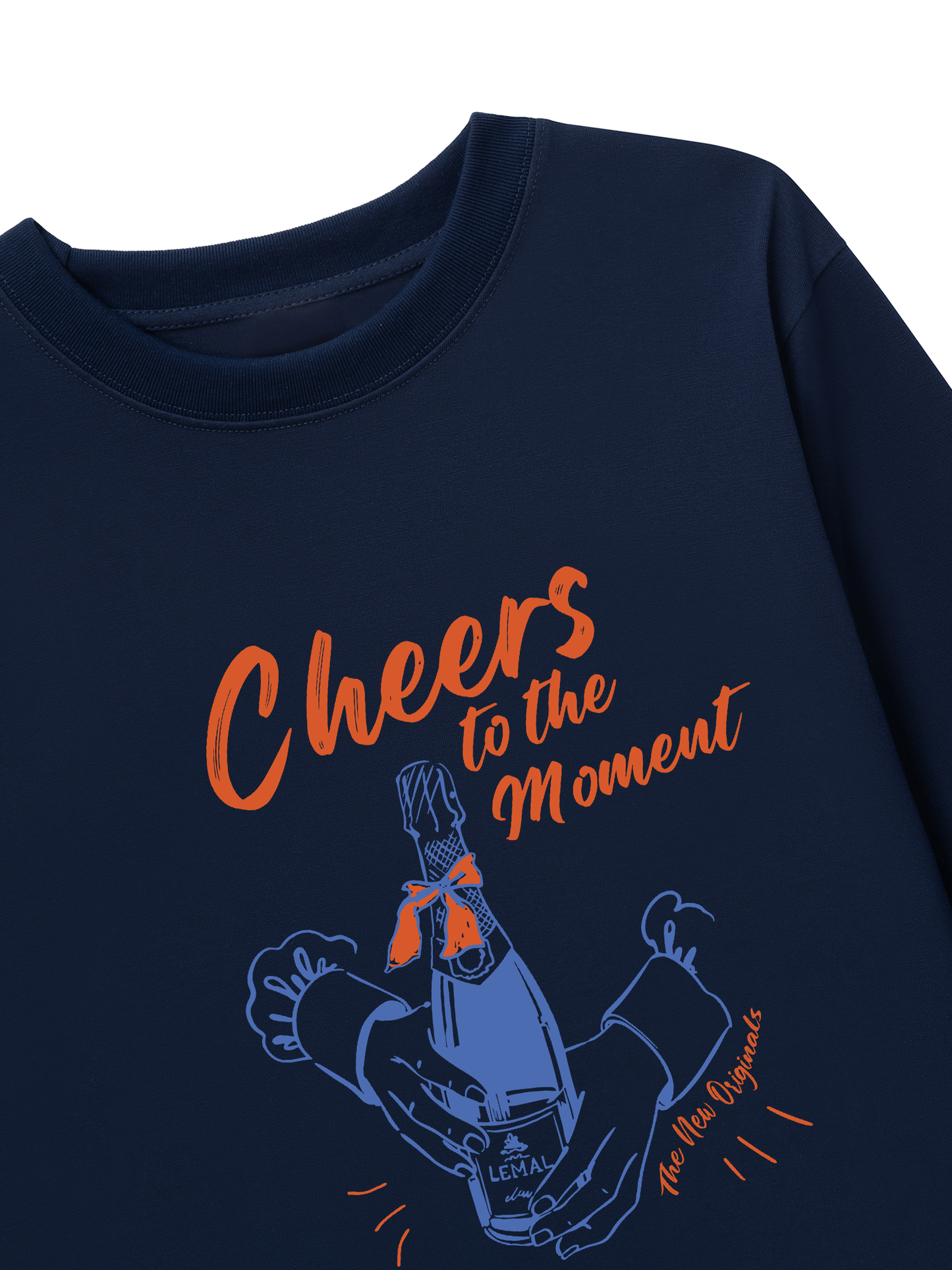 Áo Thun Dài Tay Cheer To The Moment