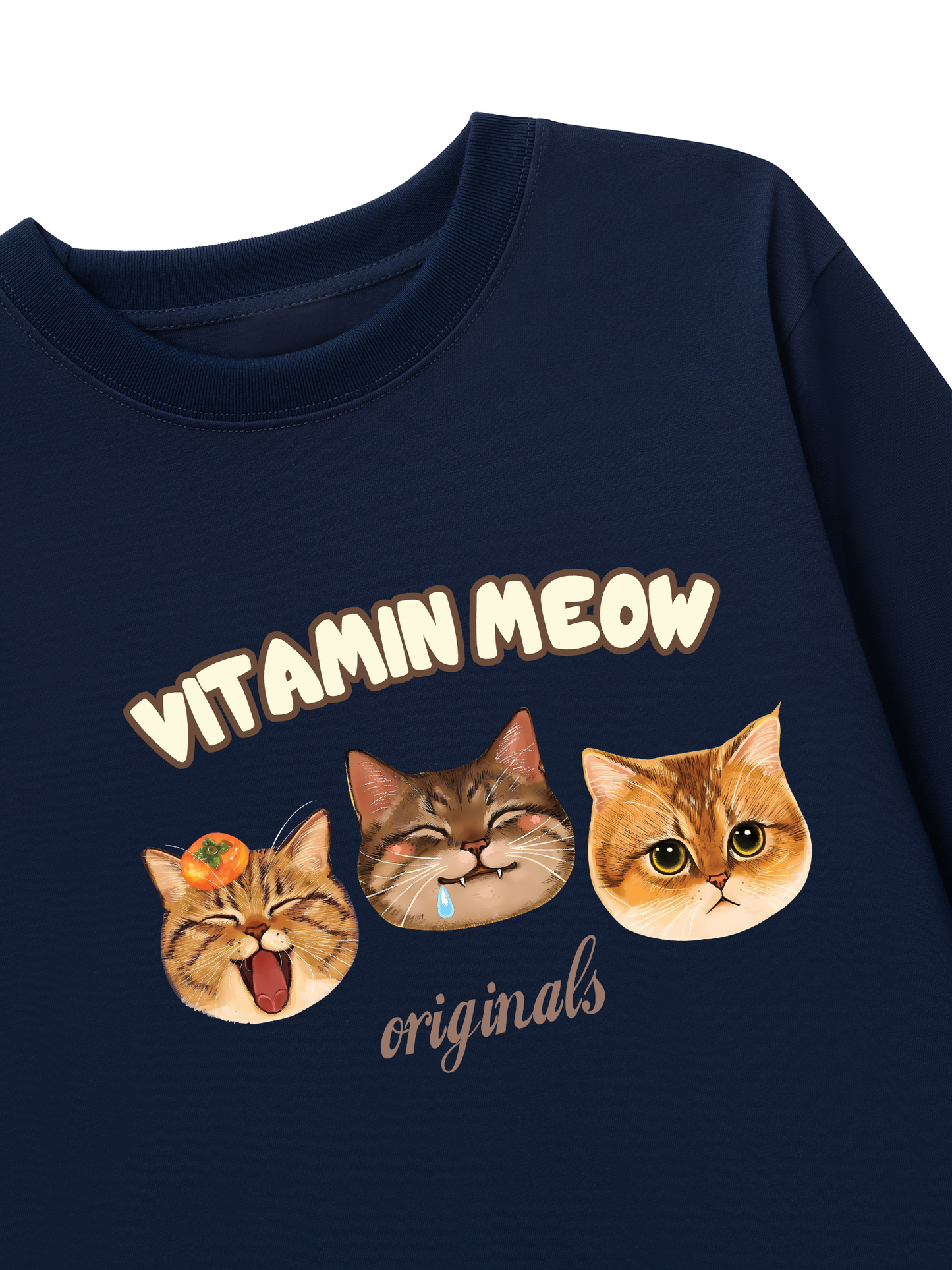 Áo Thun Dài Tay Vitamin Meow