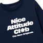 Áo Thun Dài Tay Life Vibe Nice Attitude
