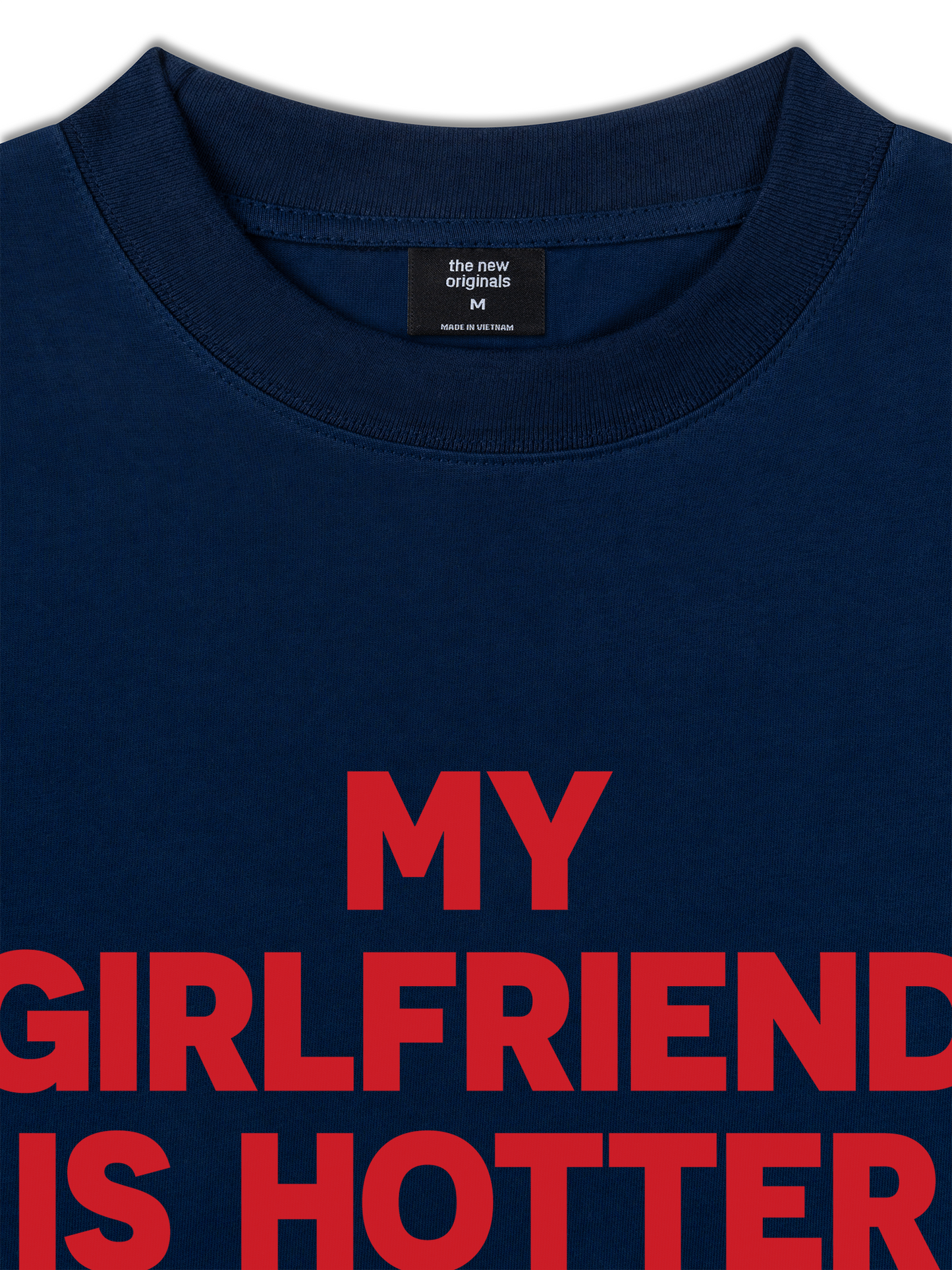 Áo Thun Relaxed Fit Life Vibe My Girlfriend
