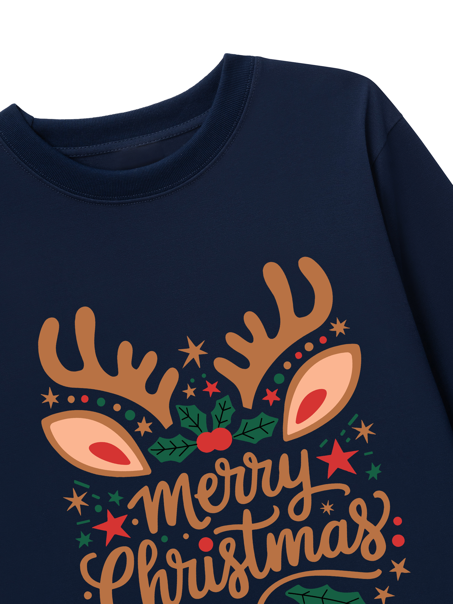 Áo Thun Dài Tay Holly Reindeer