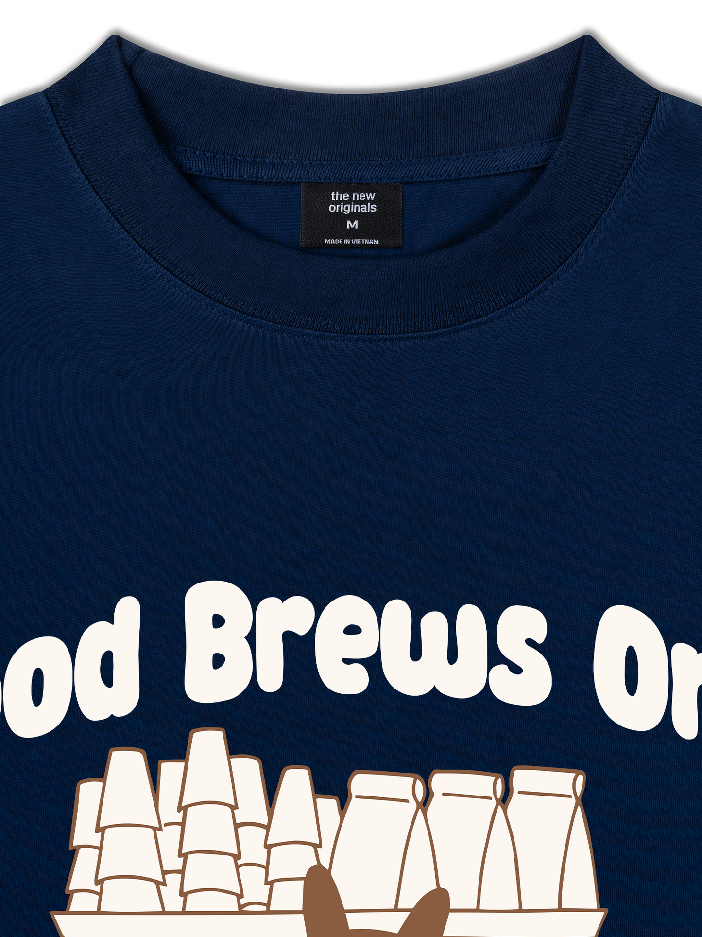 Áo Thun Relaxed Fit Good Brews Only