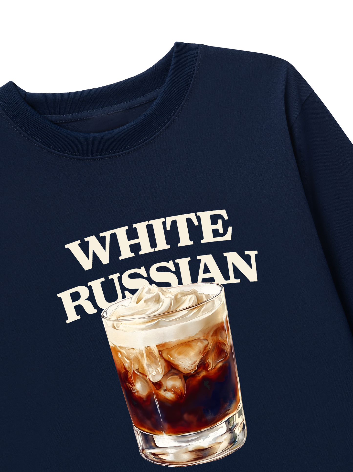 Áo Thun Dài Tay Fresh White Russian