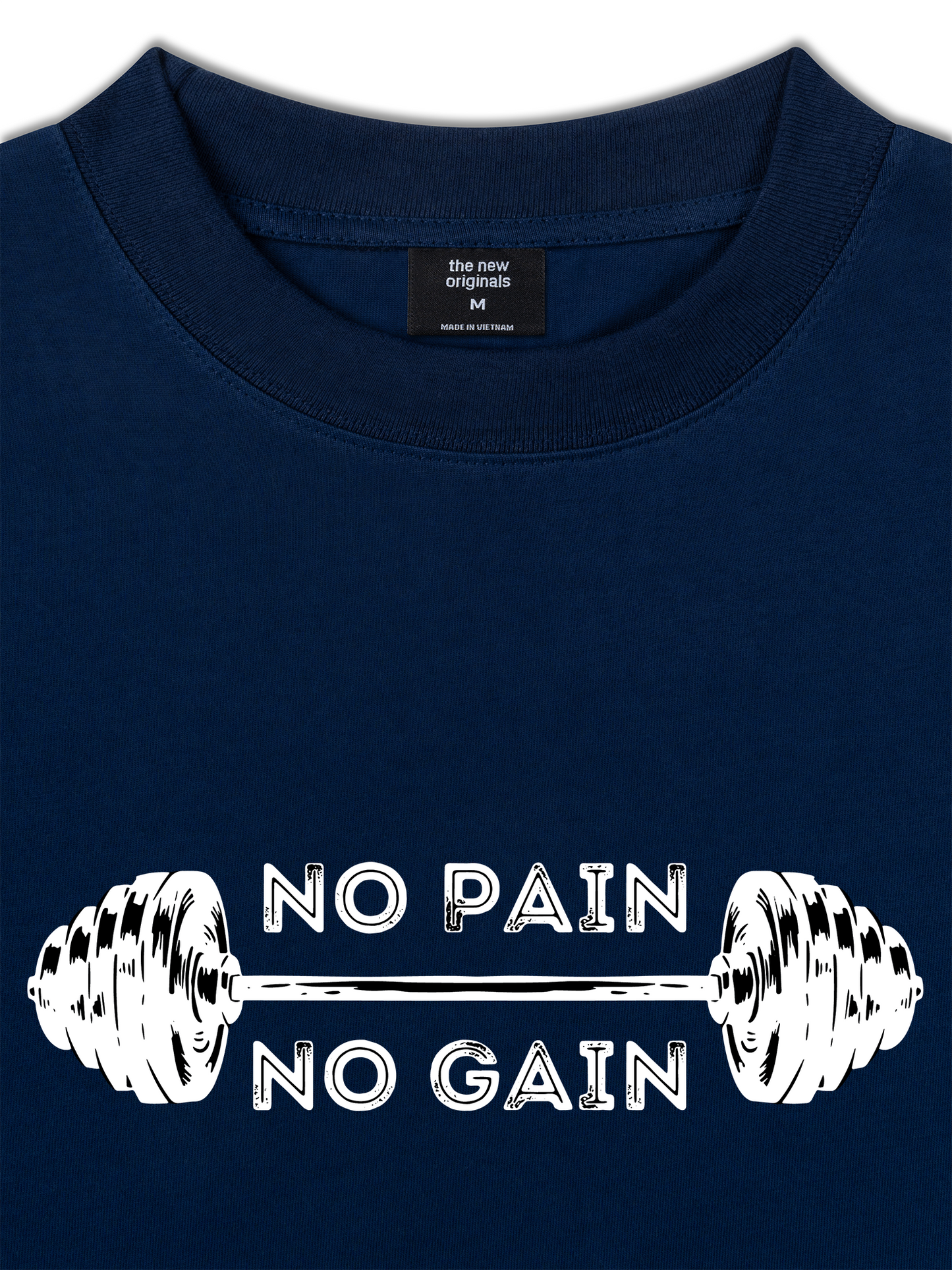 Áo Thun Relaxed Fit No Pain No Gain
