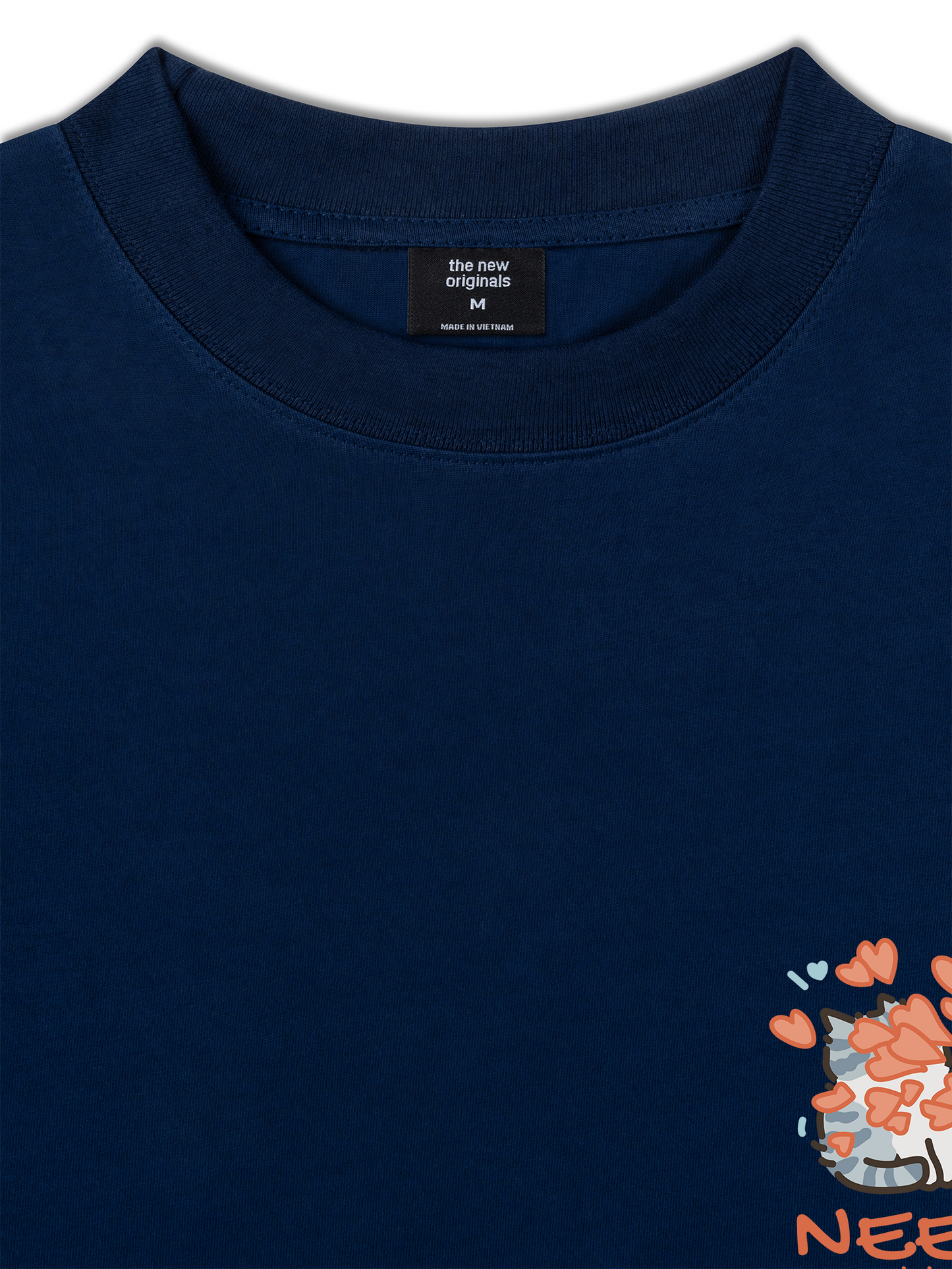 Áo Thun Relaxed Fit Need You Cat Couple