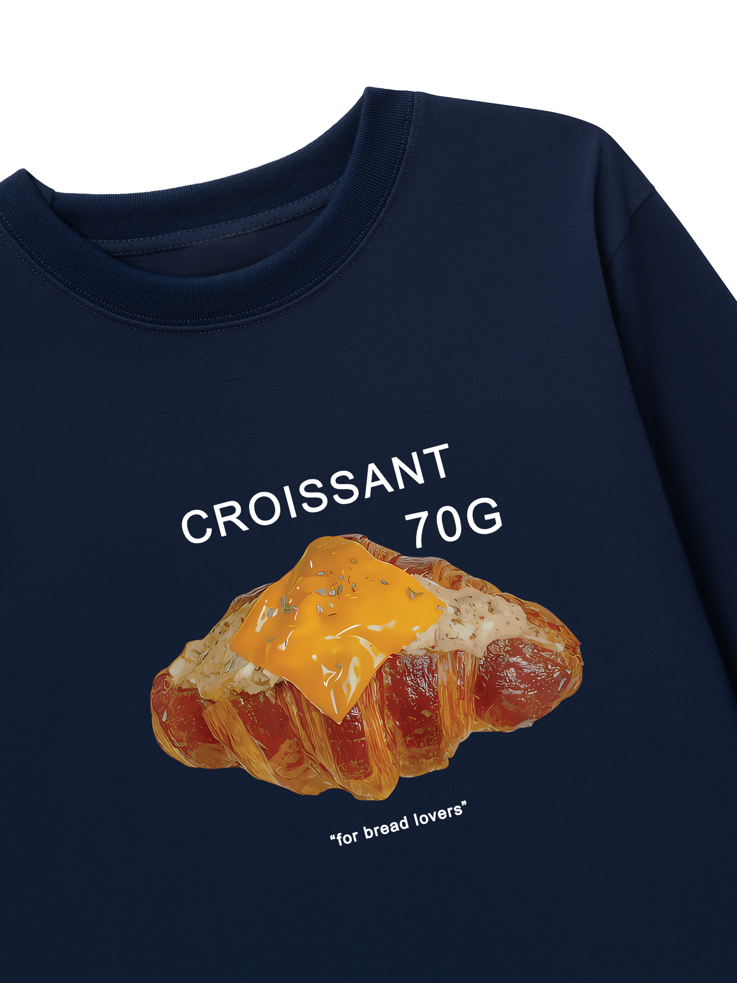 Áo Thun Dài Tay Sweet Pastry Croisant