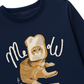 Áo Thun Dài Tay Toast Face Cat