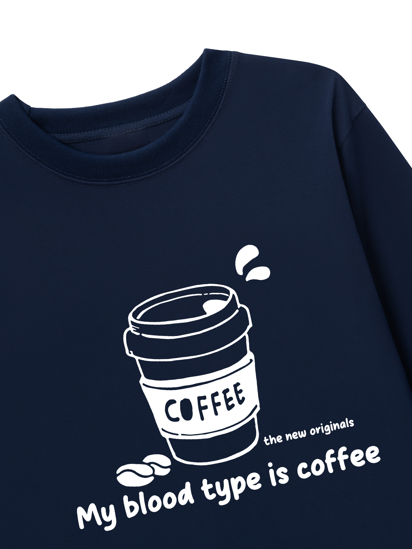 Áo Thun Dài Tay My Blood Type Is Coffee
