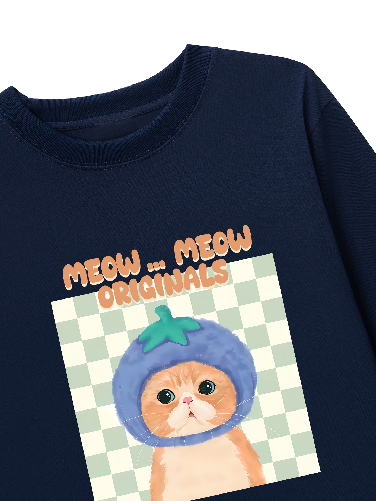 Áo Thun Dài Tay Animal Meow