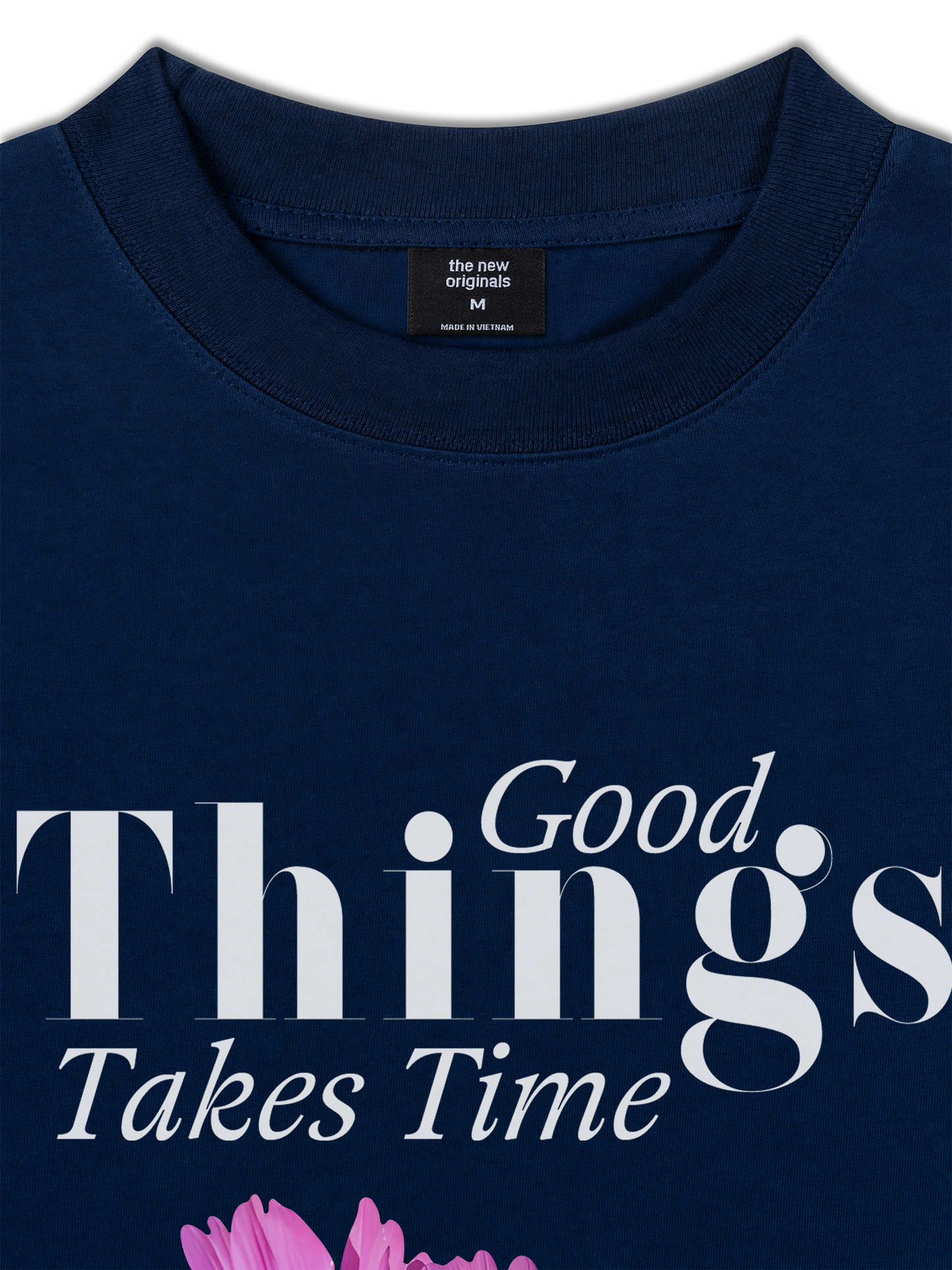 Áo Thun Relaxed Fit Iconic Good Things Take Time