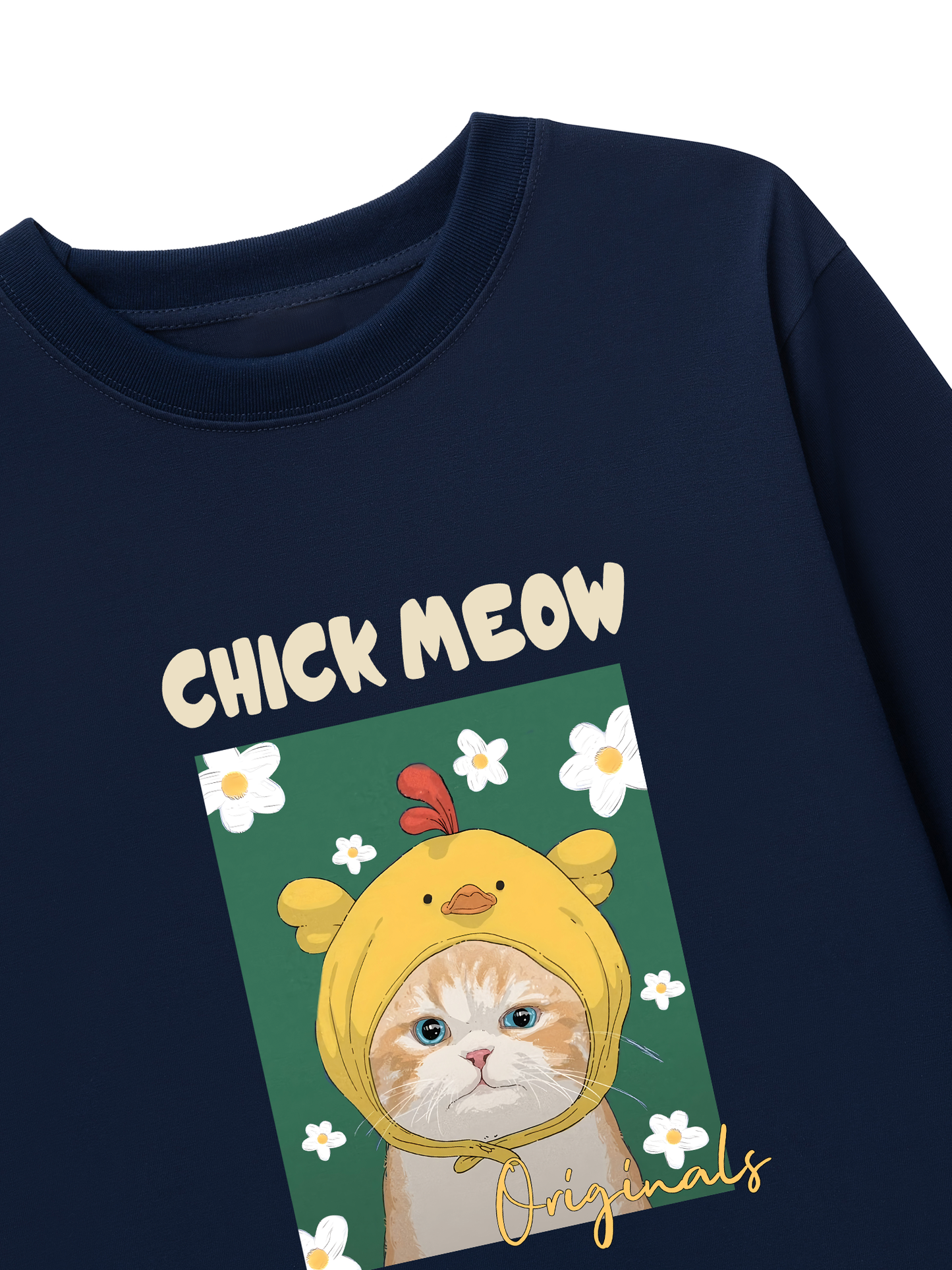 Áo Thun Dài Tay Chick Meow