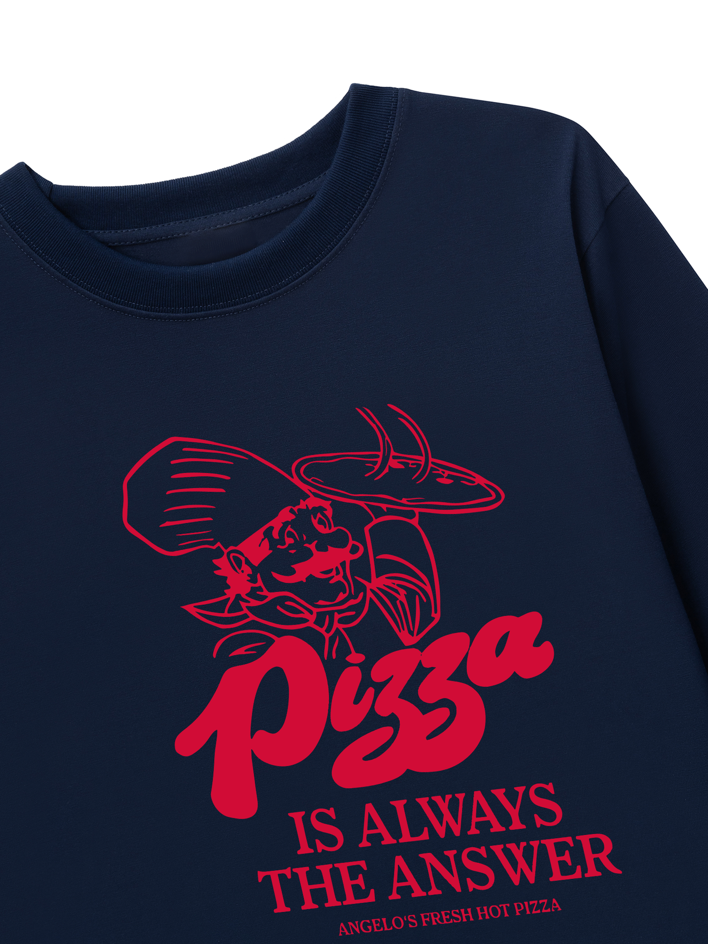 Áo Thun Dài Tay Pizza Is Always The Answer