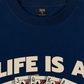 Áo Thun Relaxed Fit Lucky Life Is A Gamble