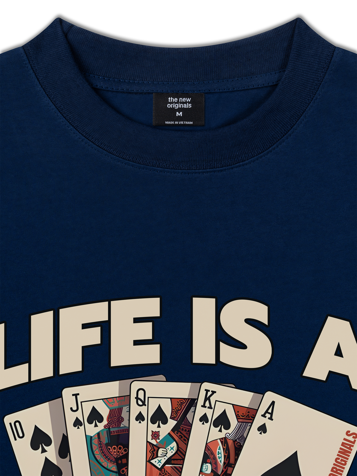 Áo Thun Relaxed Fit Lucky Life Is A Gamble