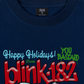 Áo Thun Relaxed Fit Blink 182 Happy Holidays