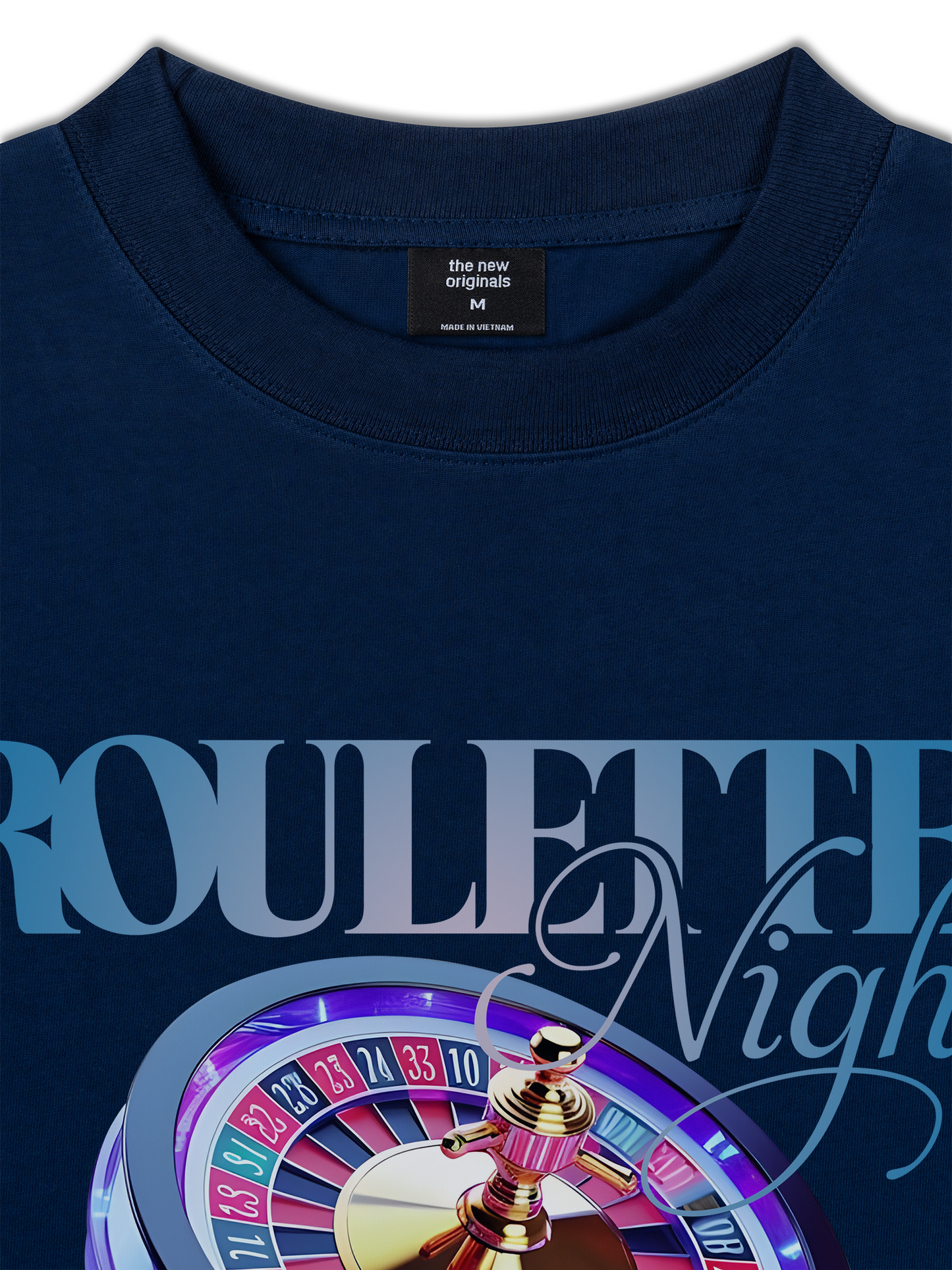 Áo Thun Relaxed Fit Lucky Roulette Night