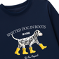 Áo Thun Dài Tay Animal Cute Puppy Yellow Boots