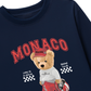 Áo Thun Dài Tay Monaco Bear Club