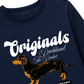 Áo Thun Dài Tay Retro Dachshund