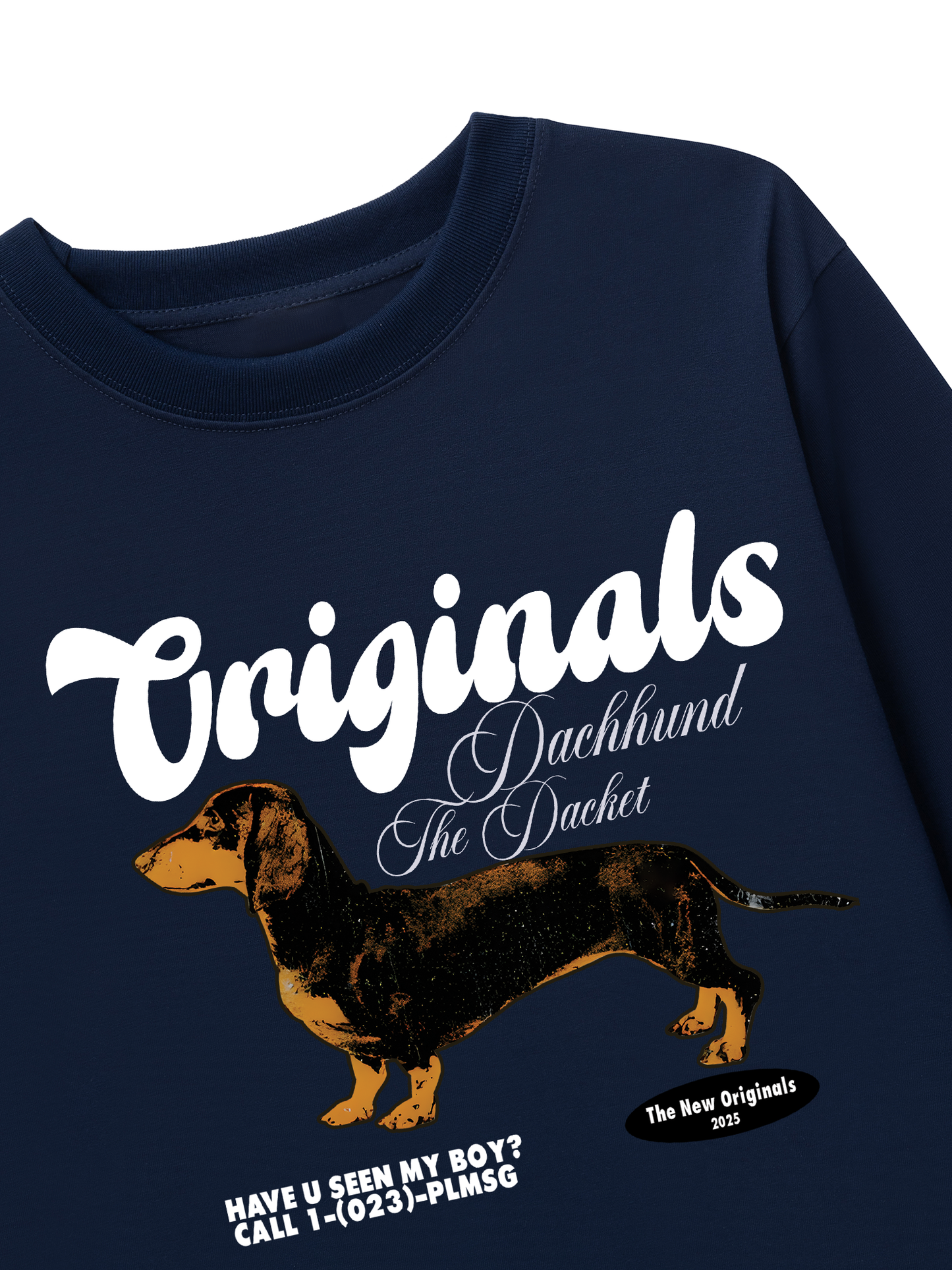 Áo Thun Dài Tay Retro Dachshund