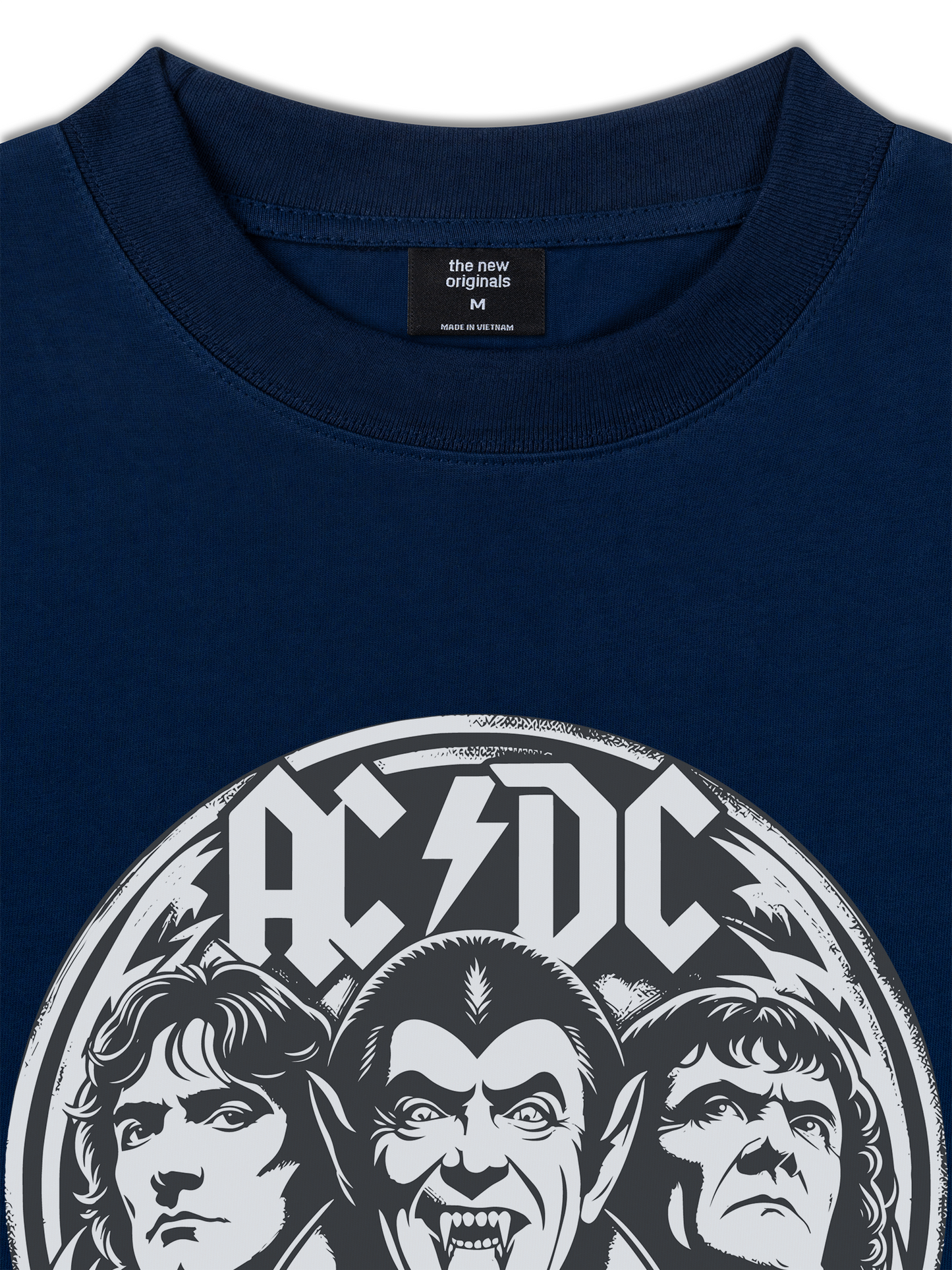 Áo Thun Relaxed Fit AC DC Vampire Survivors