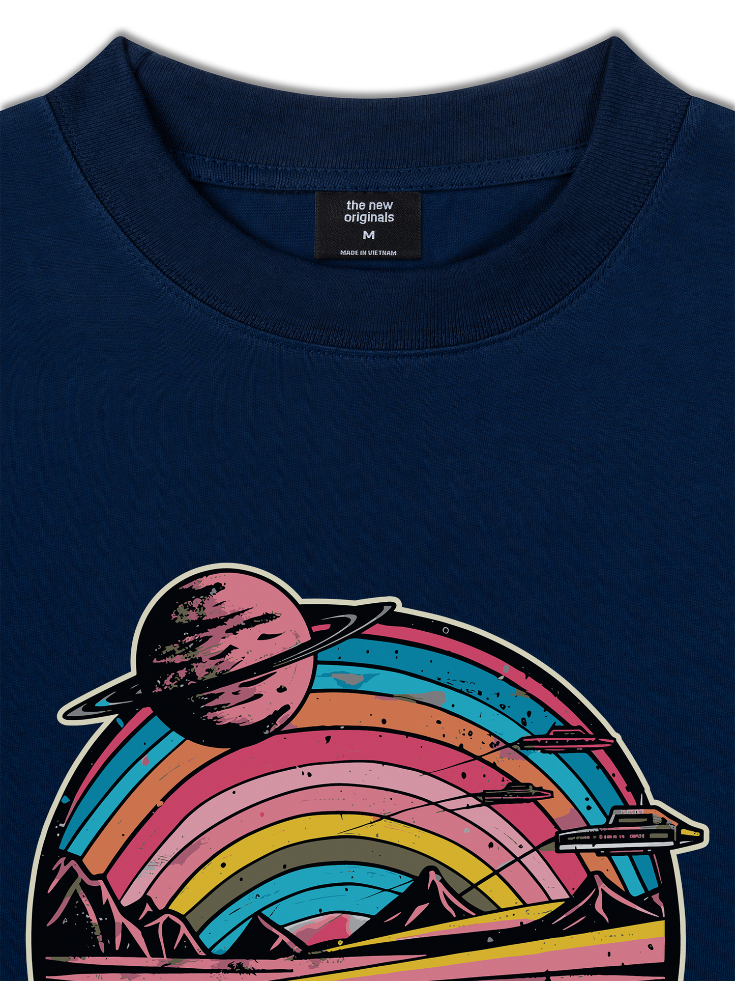 Áo Thun Relaxed Fit Pink Floyd Dark Side Of The Moon Album