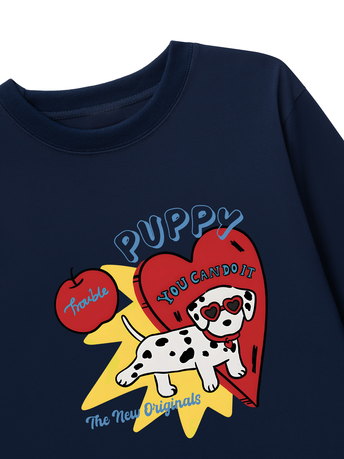 Áo Thun Dài Tay Puppy You Can Do It