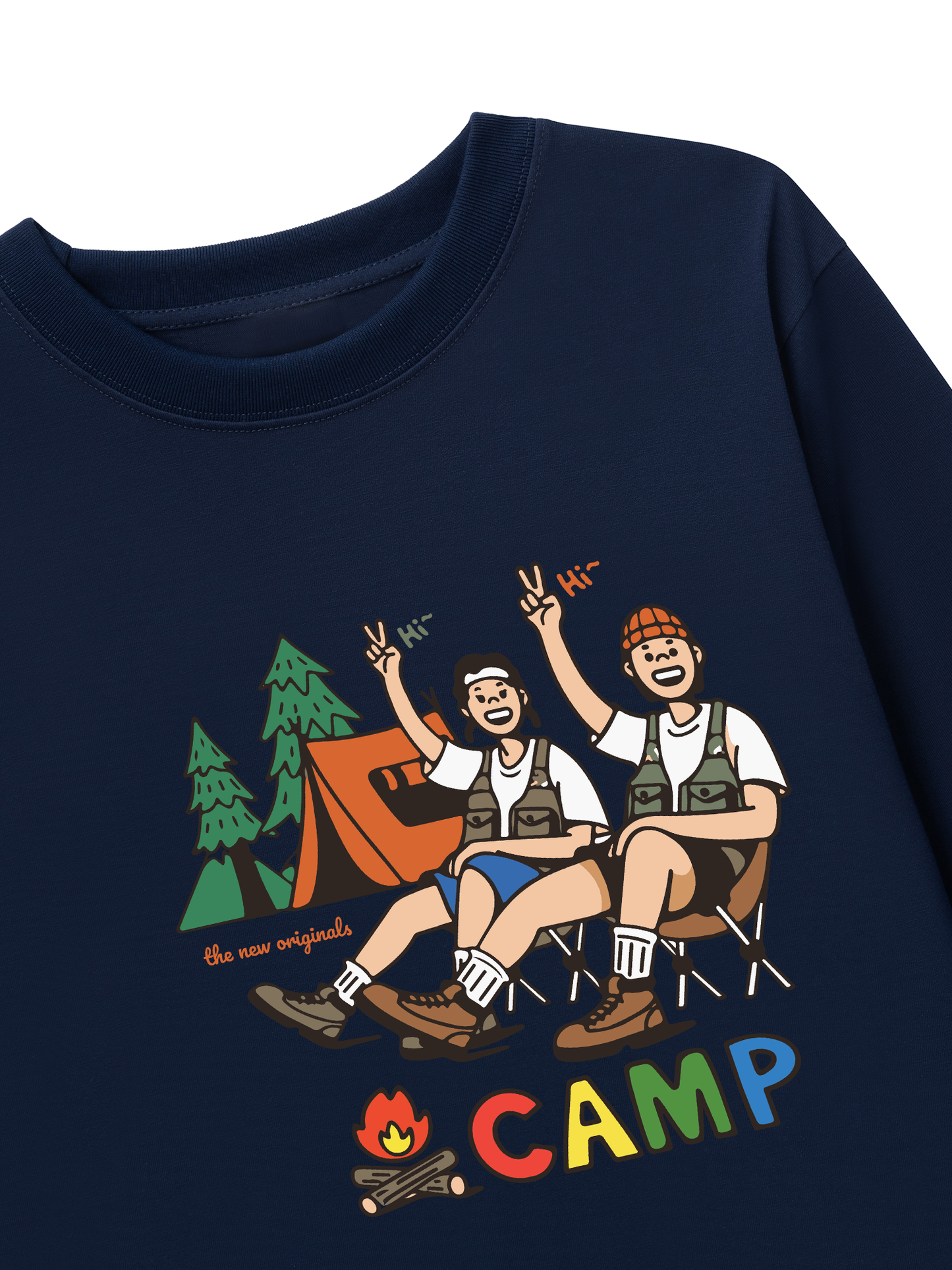 Áo Thun Dài Tay Go Camping