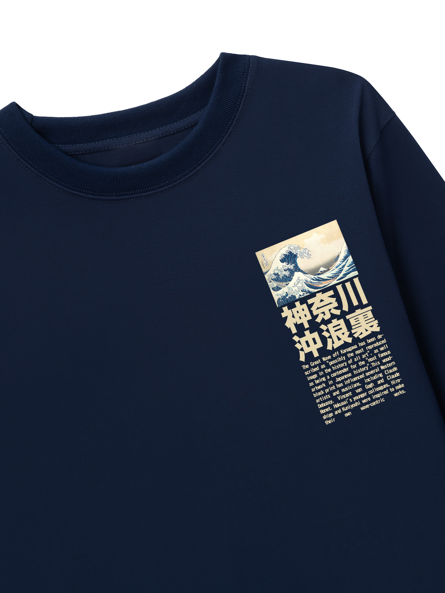 Áo Thun Dài Tay Under the Wave off Kanagawa