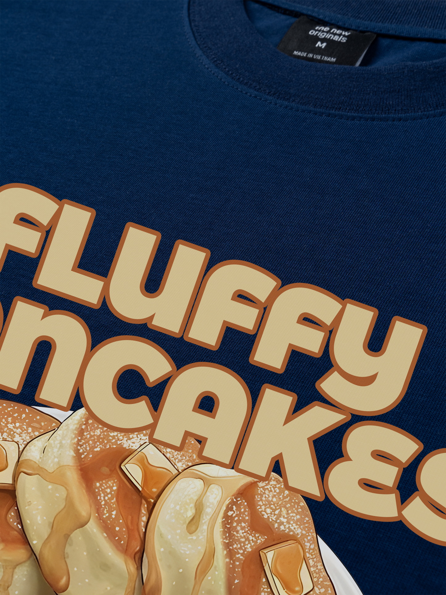 Áo Thun Relaxed Fit Foody Fluffy Pancakes