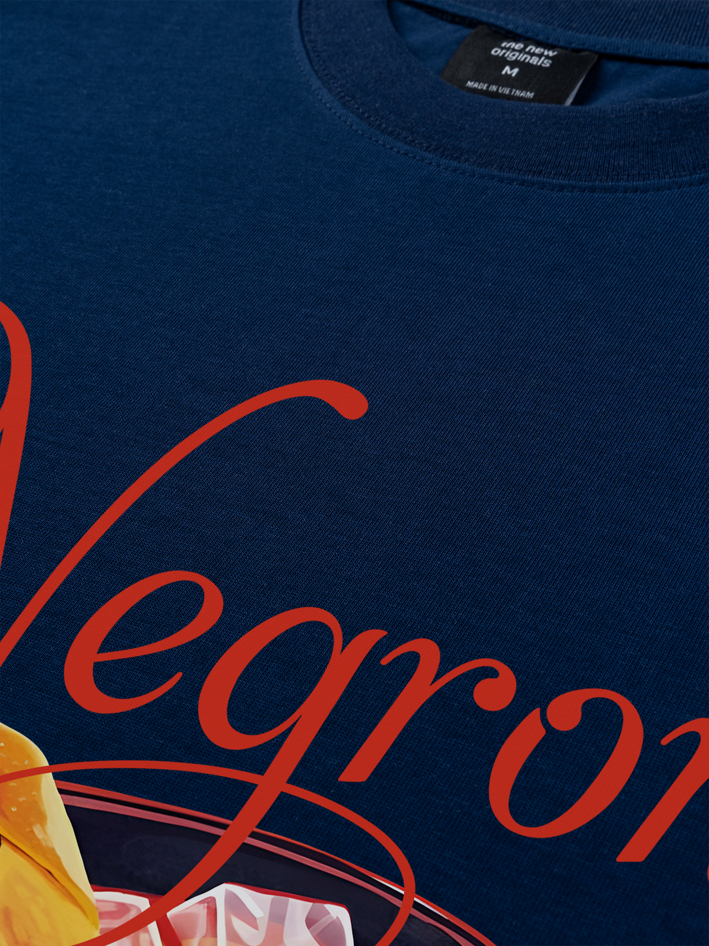 Áo Thun Relaxed Fit Fresh Red Negroni