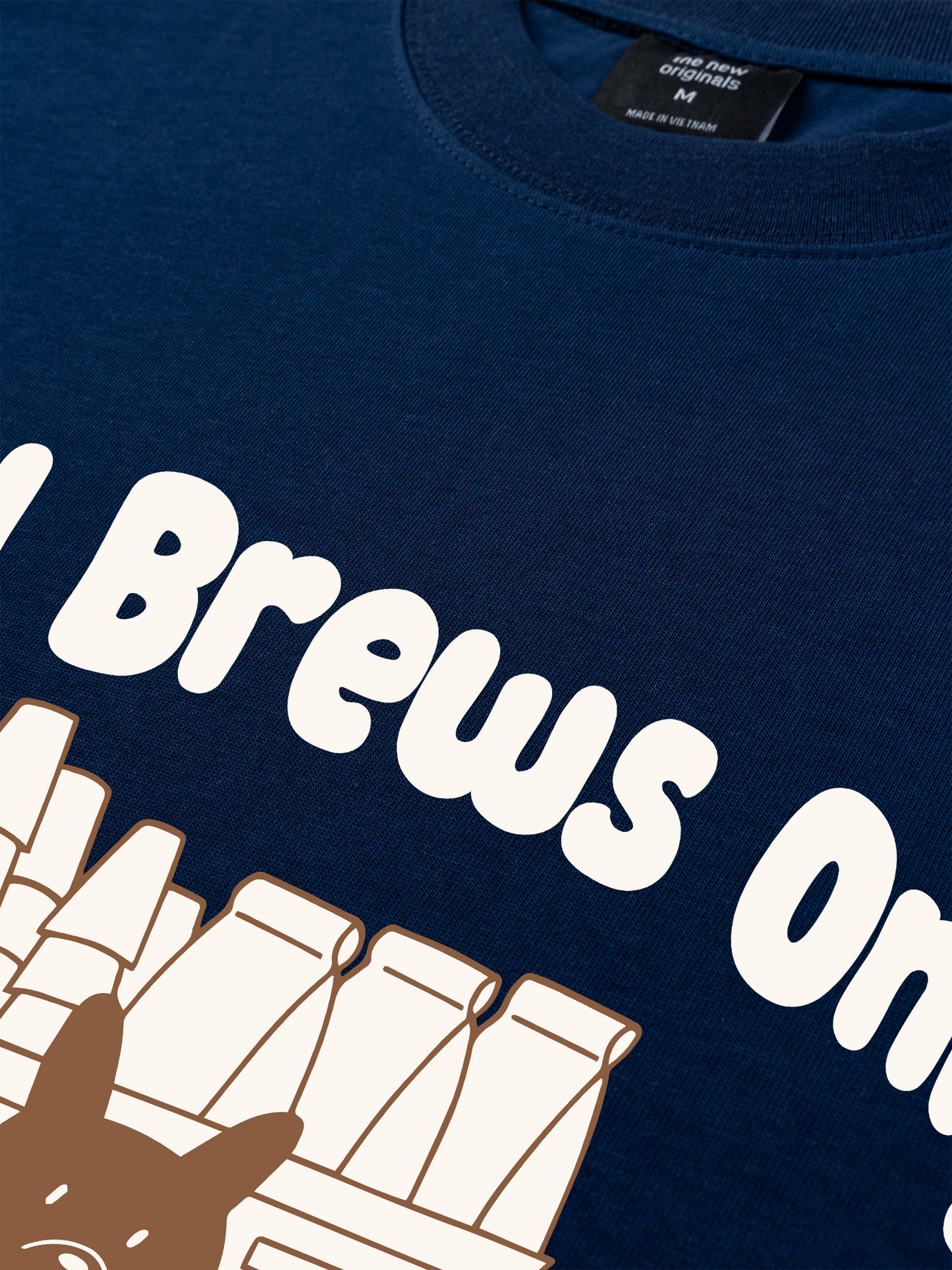 Áo Thun Relaxed Fit Good Brews Only