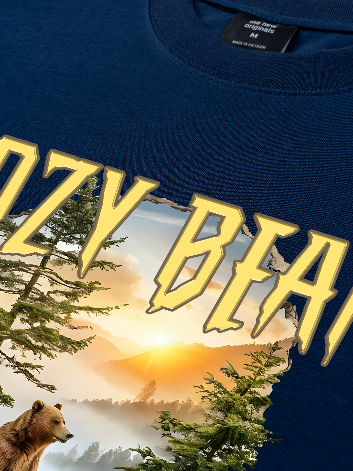 Áo Thun Relaxed Fit Cozy Bear