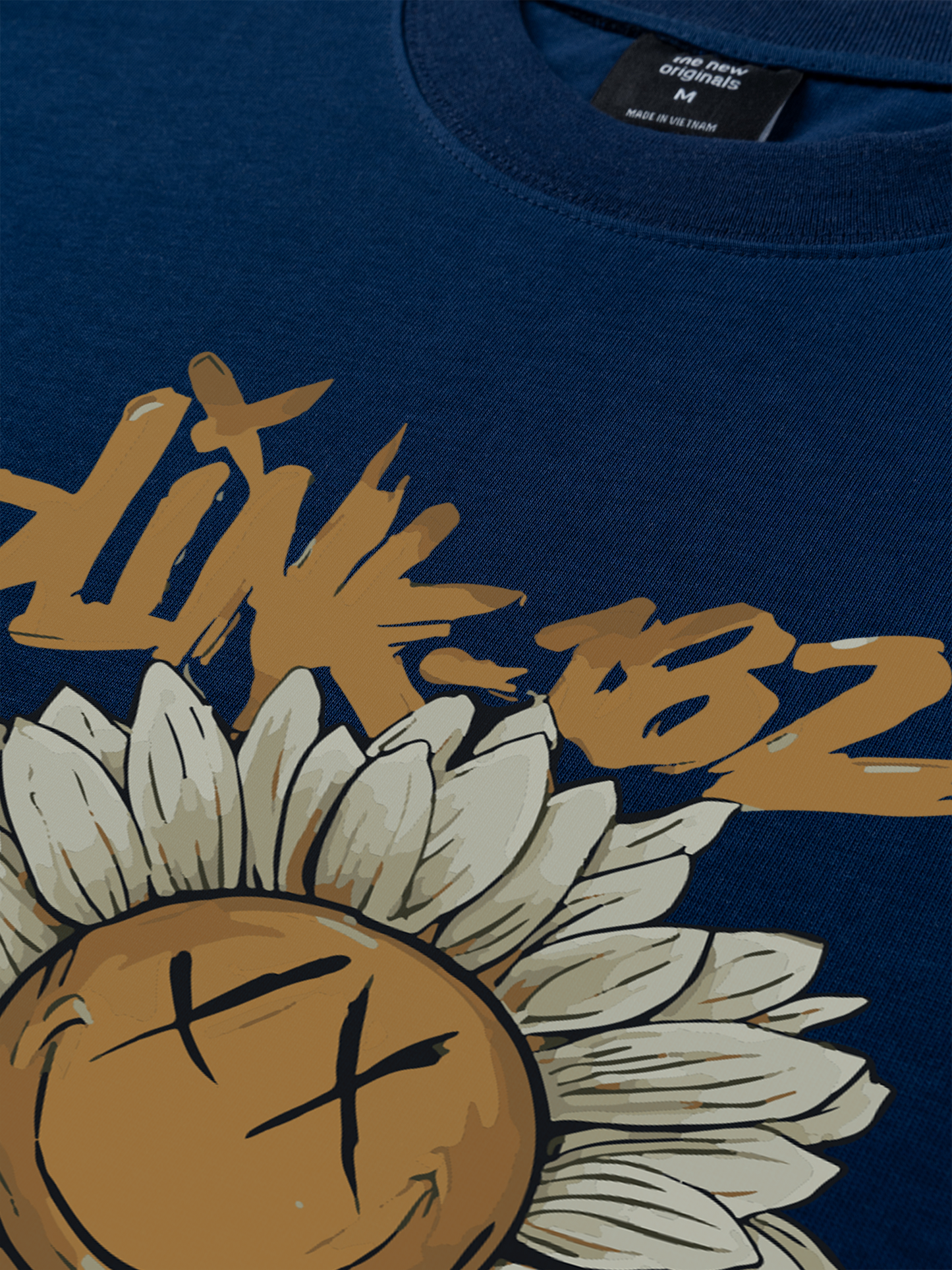 Áo Thun Relaxed Fit Blink 182 Flower