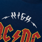 Áo Thun Relaxed Fit Music Rock AC DC High Voltage