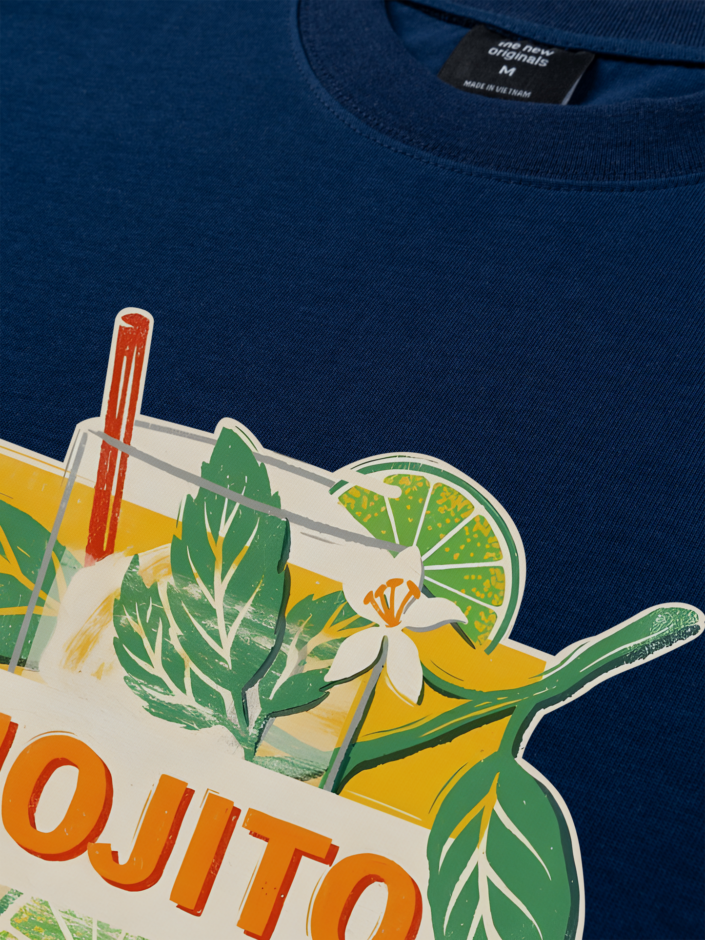 Áo Thun Relaxed Fit Fresh Lime Mojito