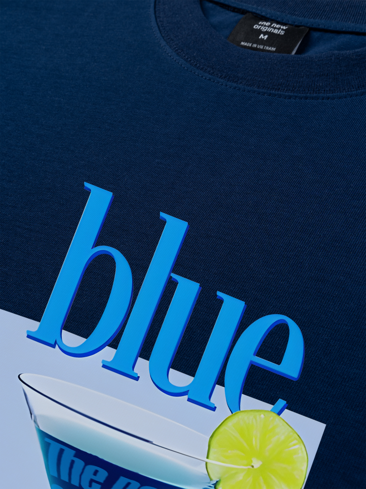 Áo Thun Relaxed Fit Fresh Blue Lagoon