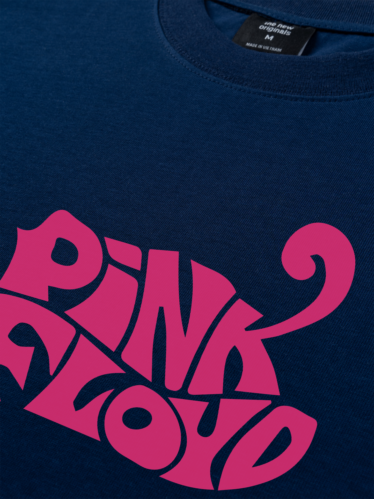 Áo Thun Relaxed Fit Pink Floyd Logo Pink