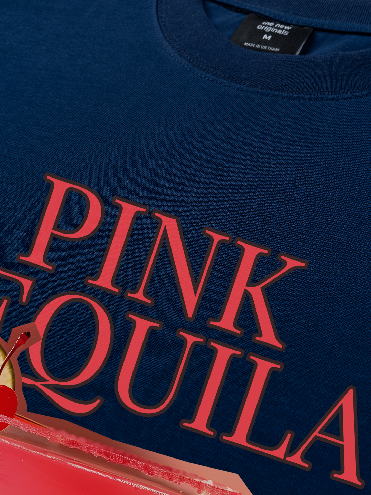 Áo Thun Relaxed Fit Fresh Pink Tequila