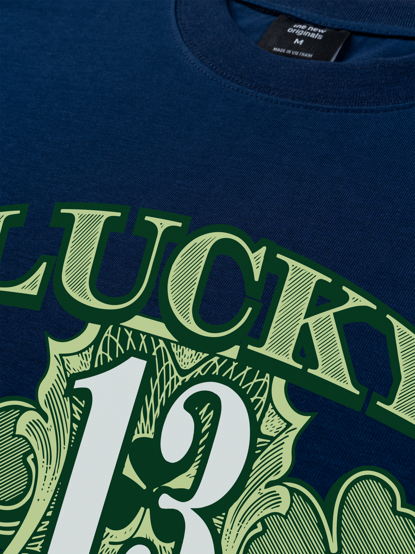 Áo Thun Relaxed Fit Lucky Thirdteen Clover