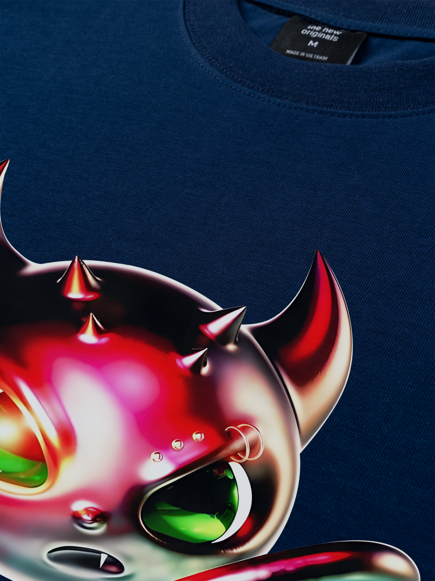 Áo Thun Relaxed Fit Iconic Chrome Devil