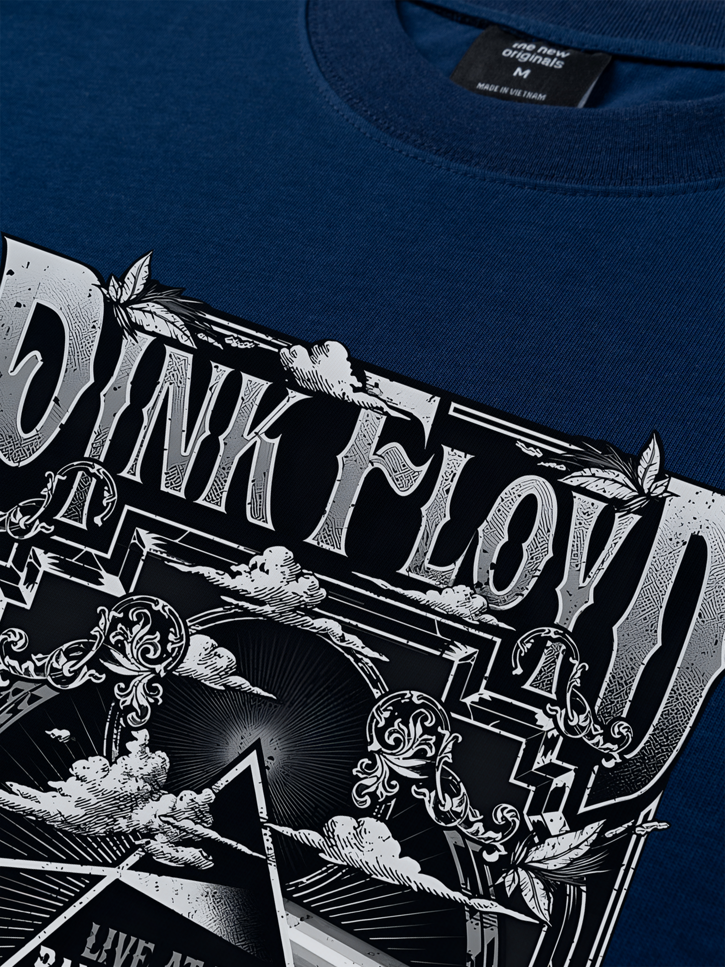 Áo Thun Relaxed Fit Pink Floyd Live At The Rainbow Theatre